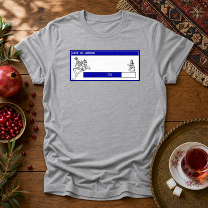 Love is Loading Unisex T-Shirt - Sport Grey