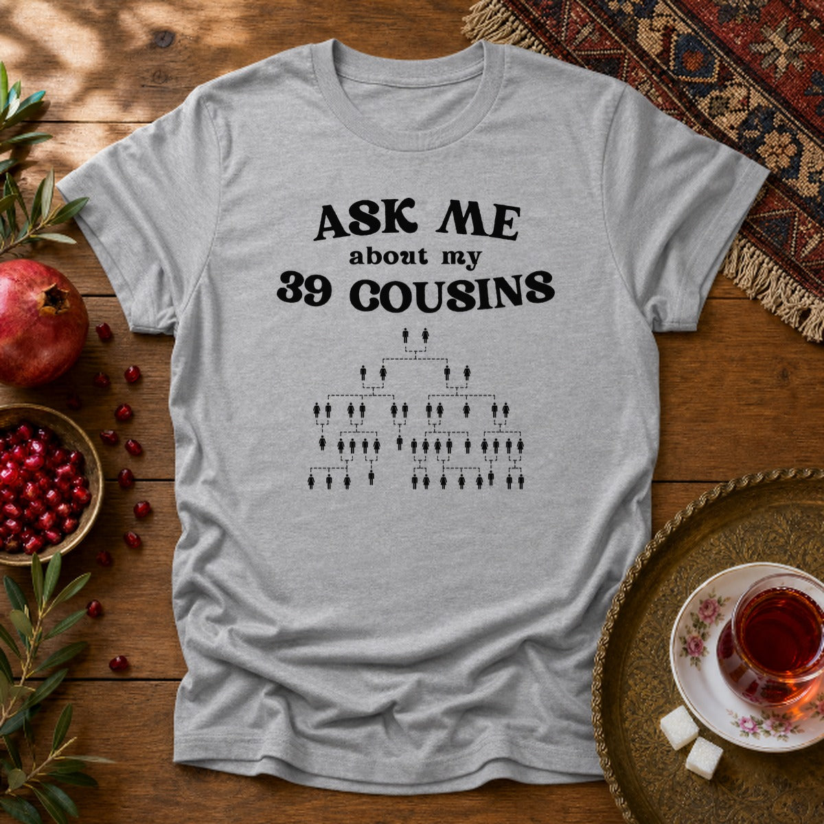 39 Cousins Unisex T-Shirt - Sport Grey