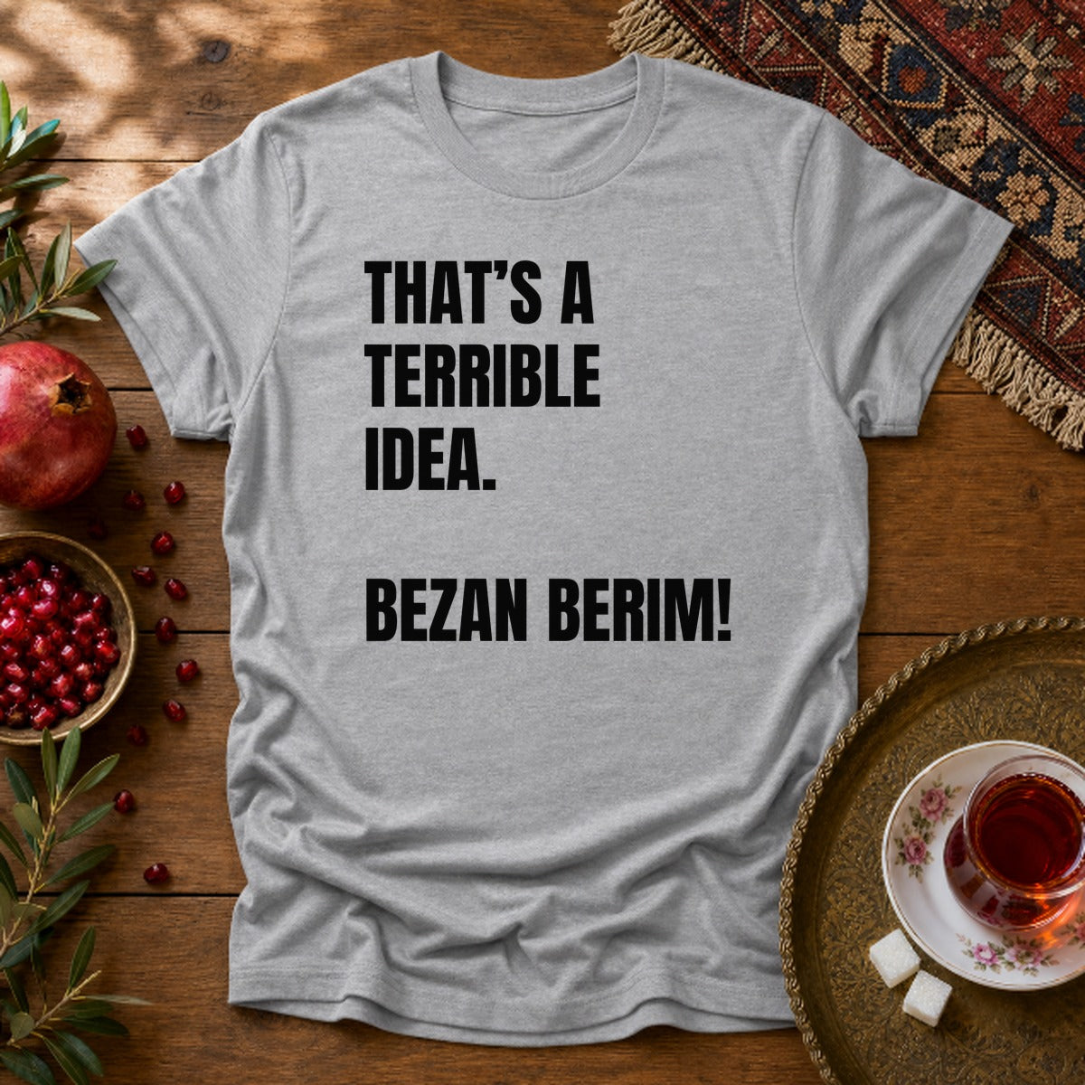 Bezan Berim! Unisex T-Shirt - Sport Grey