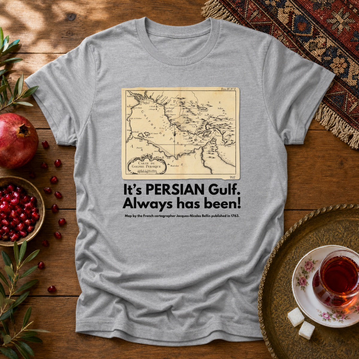 It's PERSIAN Gulf Unisex T-Shirt - Sport Grey