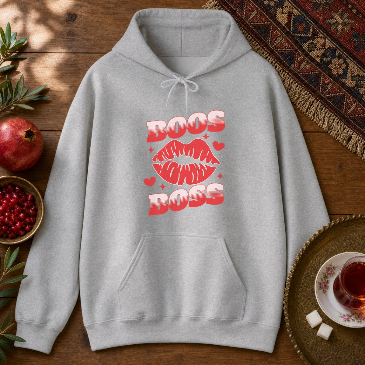 Boos Boss Hoodie - Sport Grey