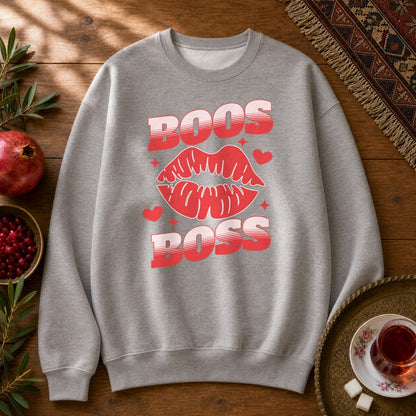 Boos Boss Sweatshirt - Sport Grey