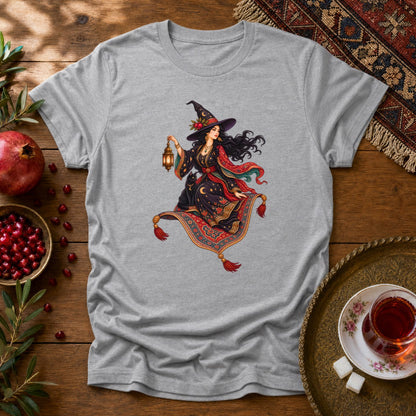 Witch and the Magic Carpet Unisex T-Shirt - Sport Grey