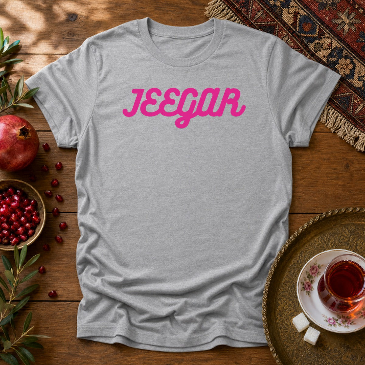 Jeegar Unisex T-Shirt - Sport Grey