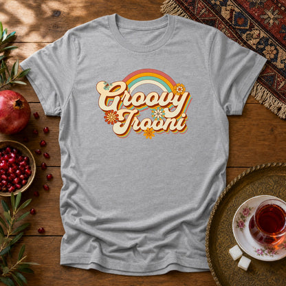 Groovy Irooni Unisex T-Shirt - Sport Grey