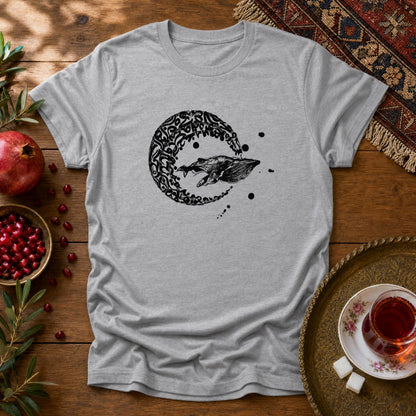 Whale Journey Unisex T-Shirt - Sport Grey