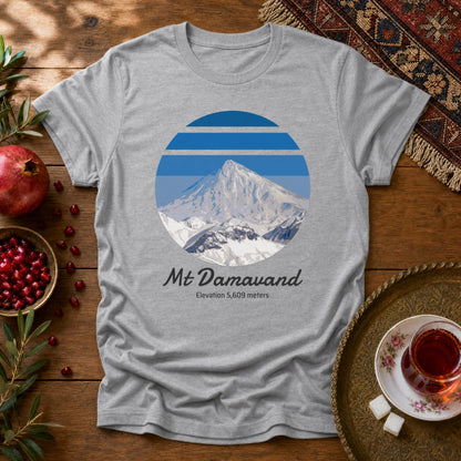 Damavand Unisex T-Shirt - Sport Grey
