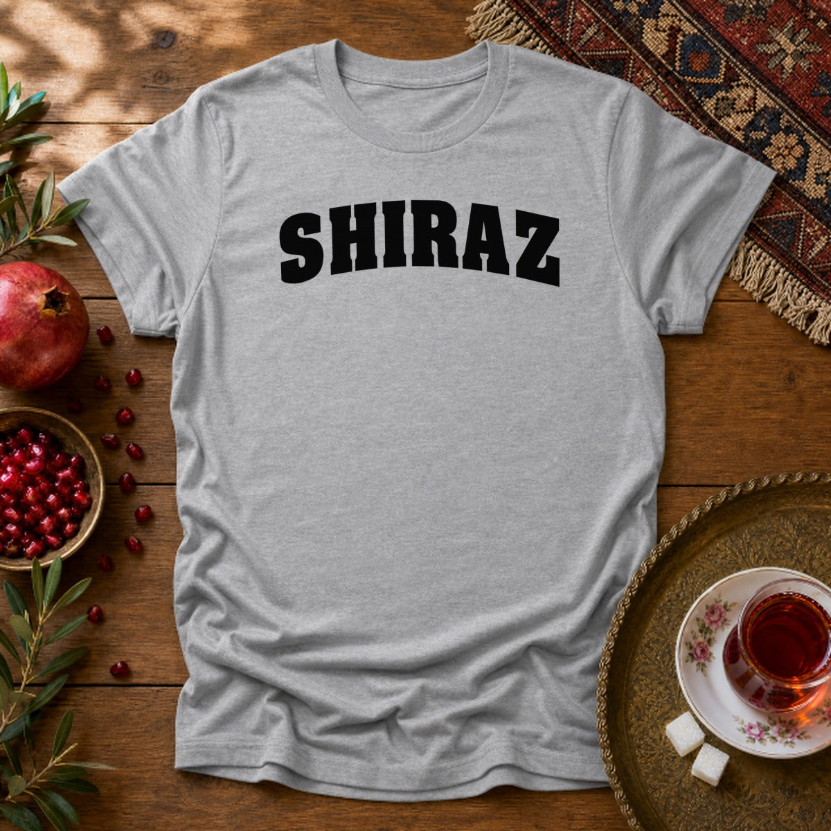 Shiraz 2 Unisex T-Shirt - Sport Grey