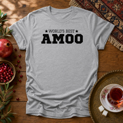 World's Best Amoo Unisex T-Shirt - Sport Grey