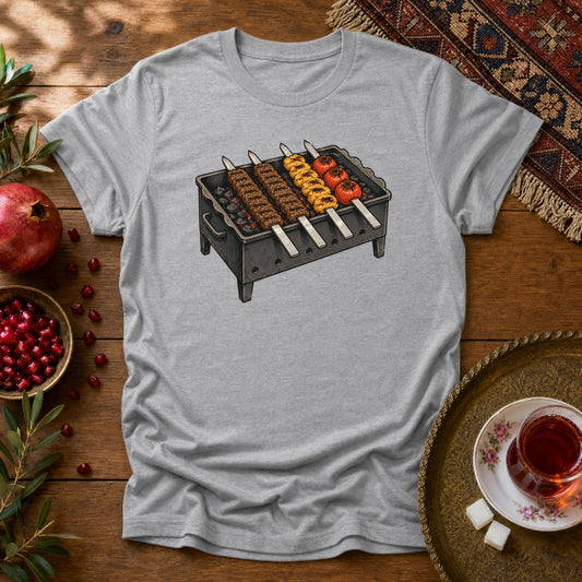 Kabab Graphics Unisex T-Shirt - Sport Grey