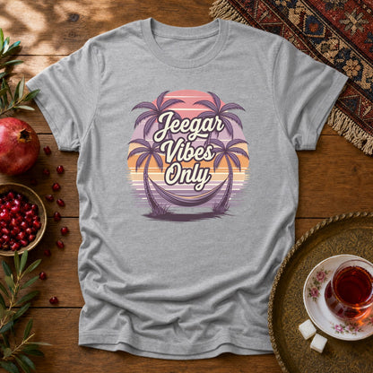 Jeegar Vibes Only Unisex T-Shirt - Sport Grey