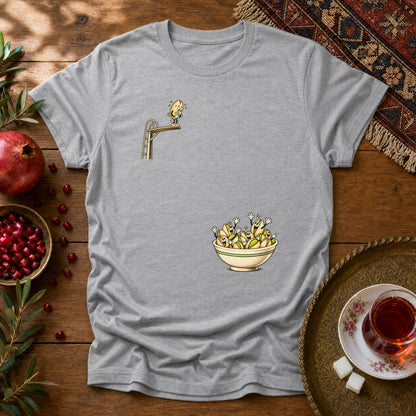Diving Pistachio Unisex T-Shirt - Sport Grey
