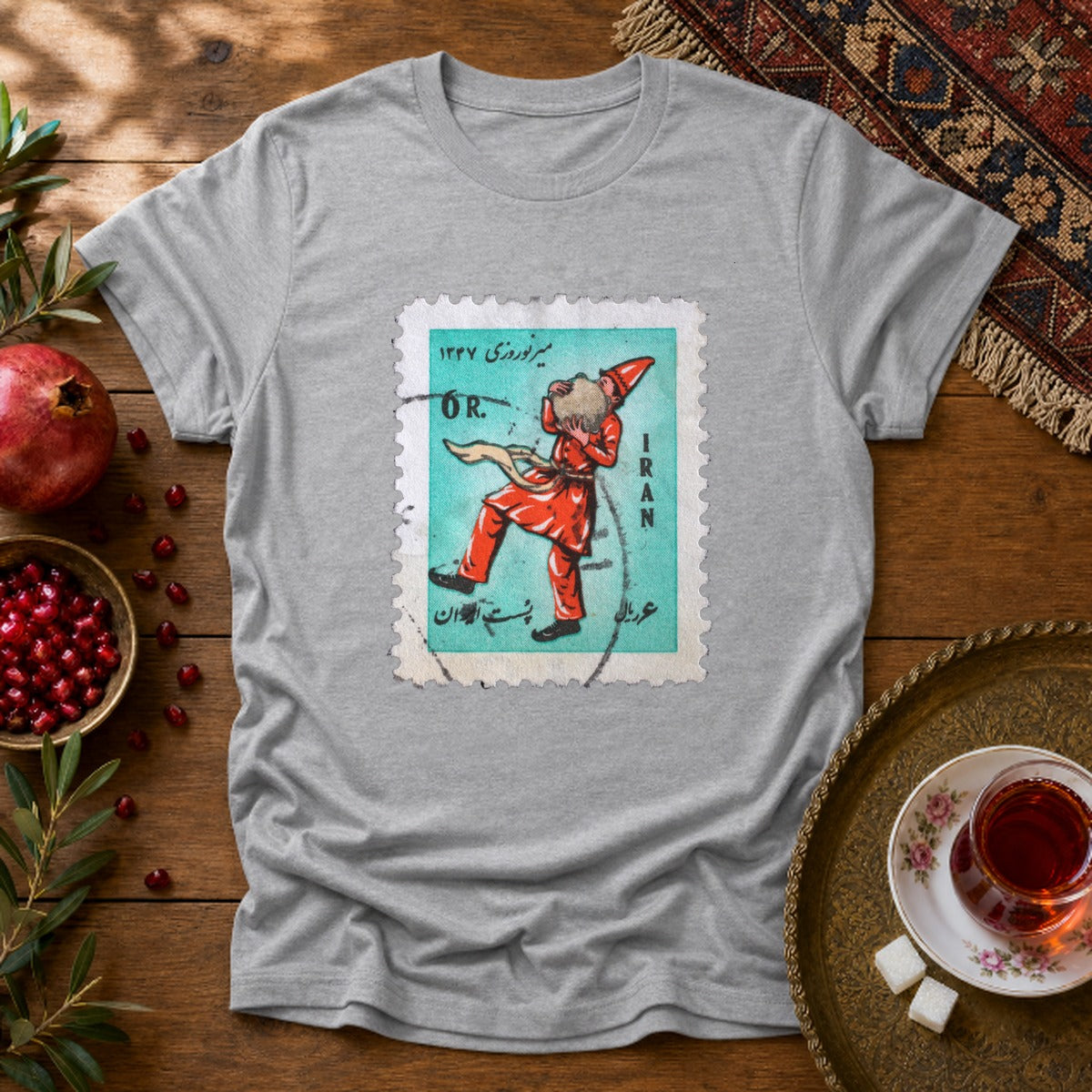 Mir-Nowruzi Unisex T-Shirt - Sport Grey