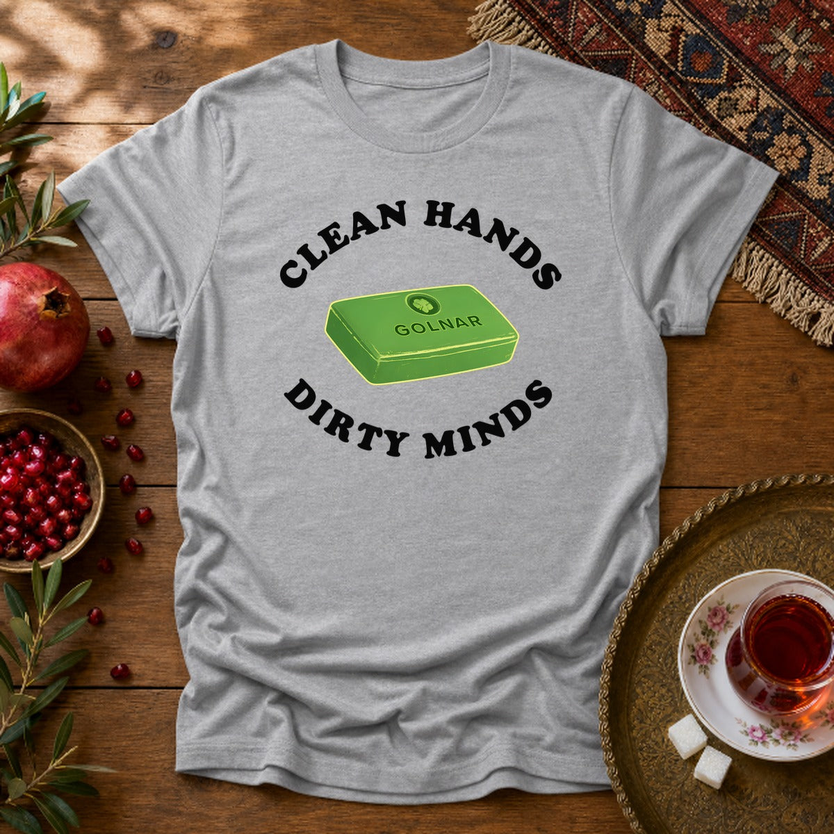 Dirty Minds Unisex T-Shirt - Sport Grey