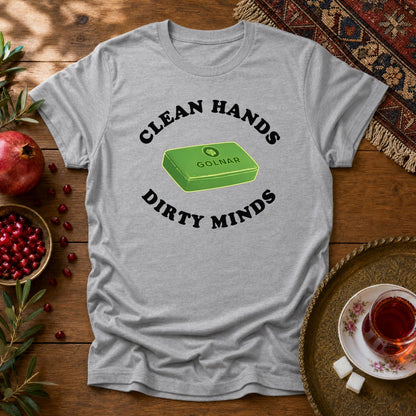 Dirty Minds Unisex T-Shirt - Sport Grey