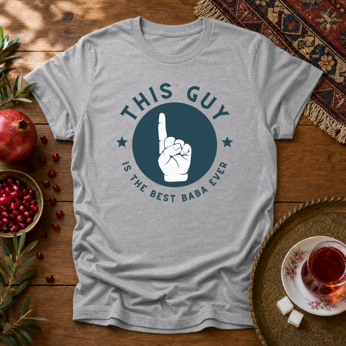 This guy is the best Baba Unisex T-Shirt - Sport Grey