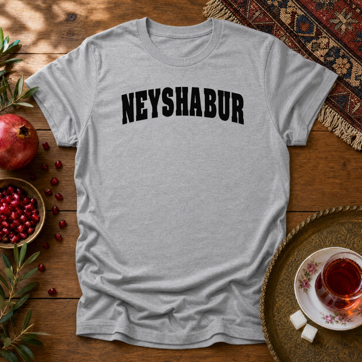 Neyshabur Unisex T-Shirt - Sport Grey