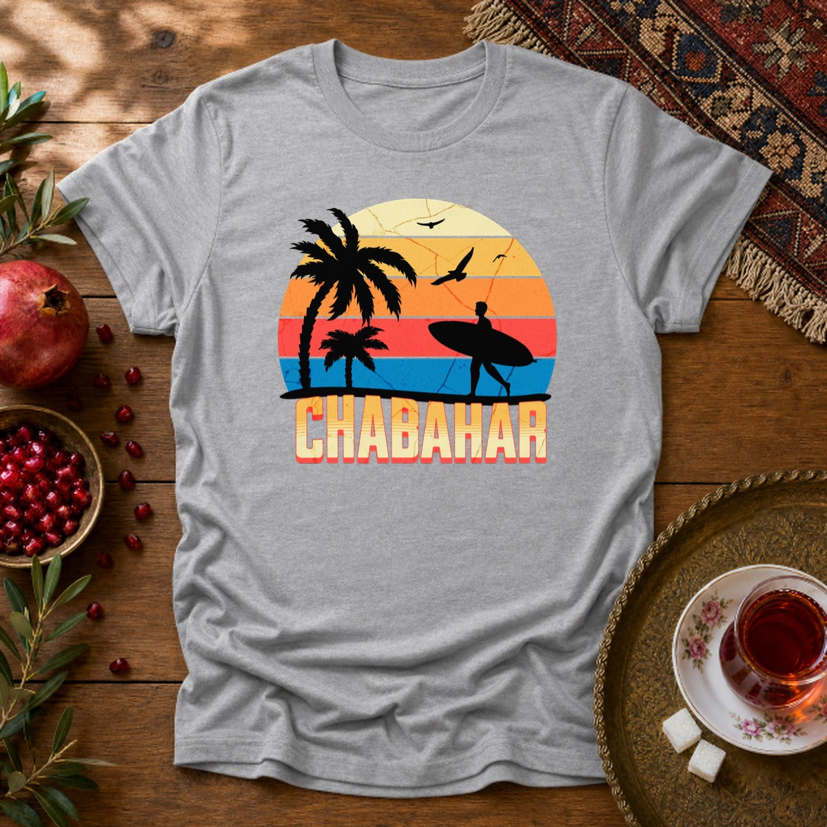 Chabahar Unisex T-Shirt - Sport Grey