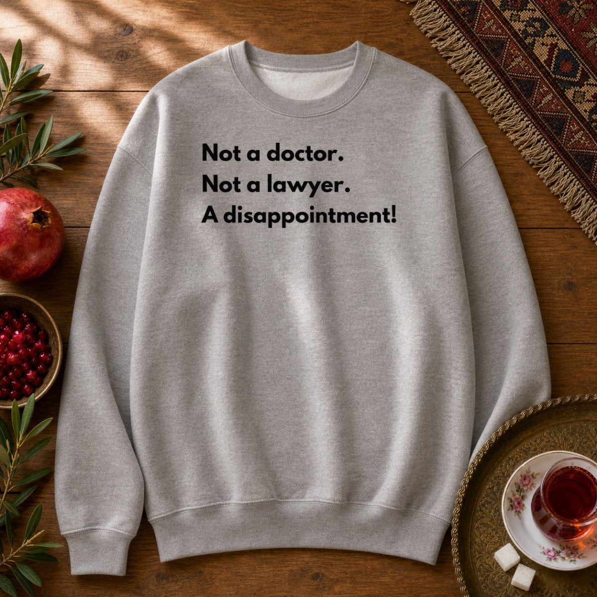Not a Doctor Sweatshirt - Sport Grey