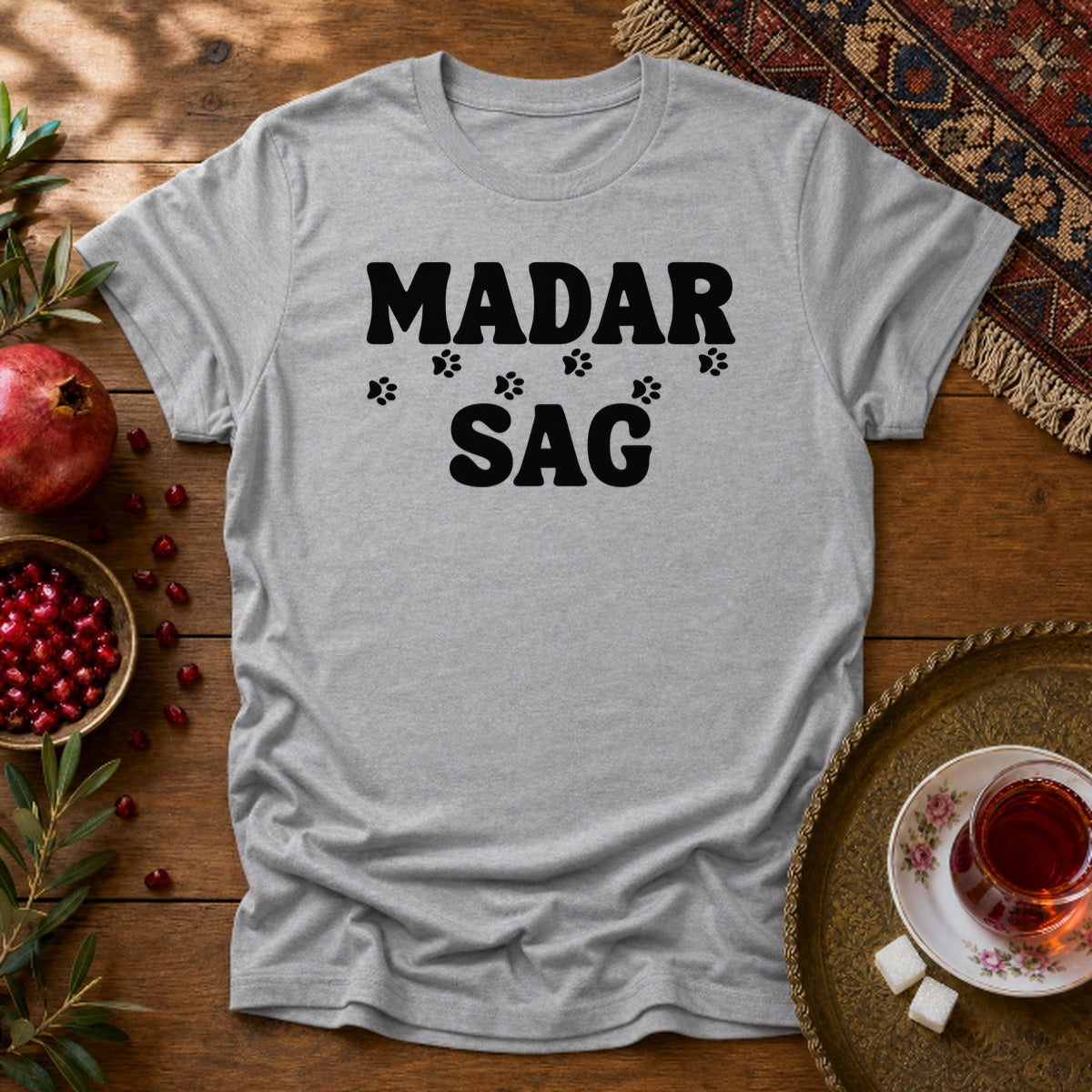 Madar Sag Unisex T-Shirt - Sport Grey