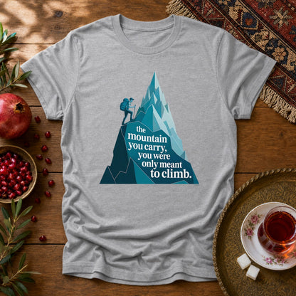 Rumi Mountain Unisex T-Shirt - Sport Grey