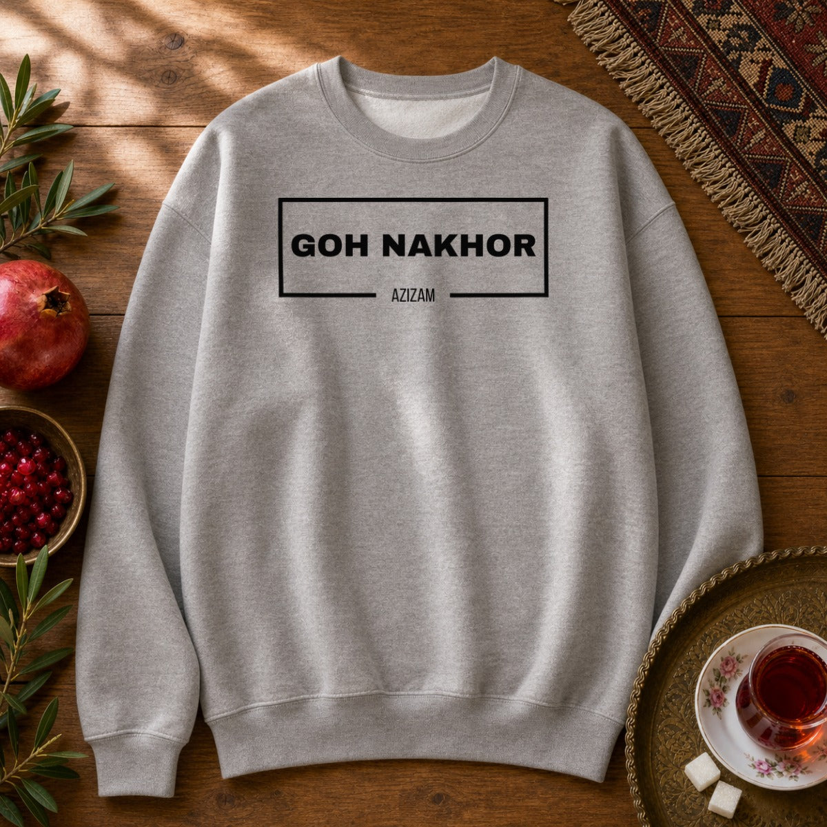 Goh Nakhor Sweatshirt - Sport Grey