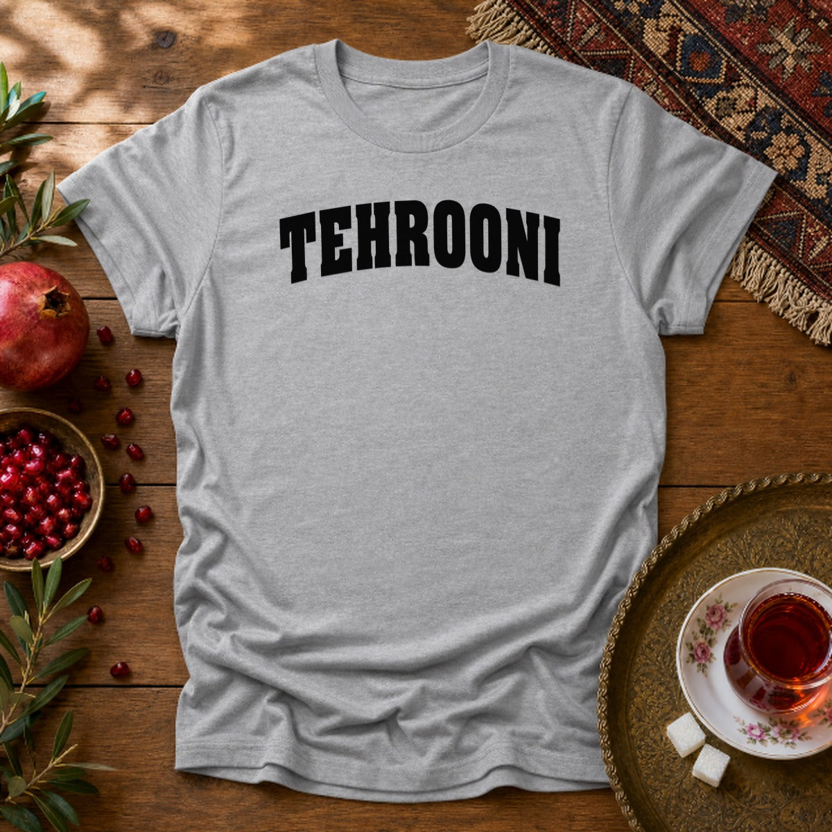 Tehrooni Unisex T-Shirt - Sport Grey