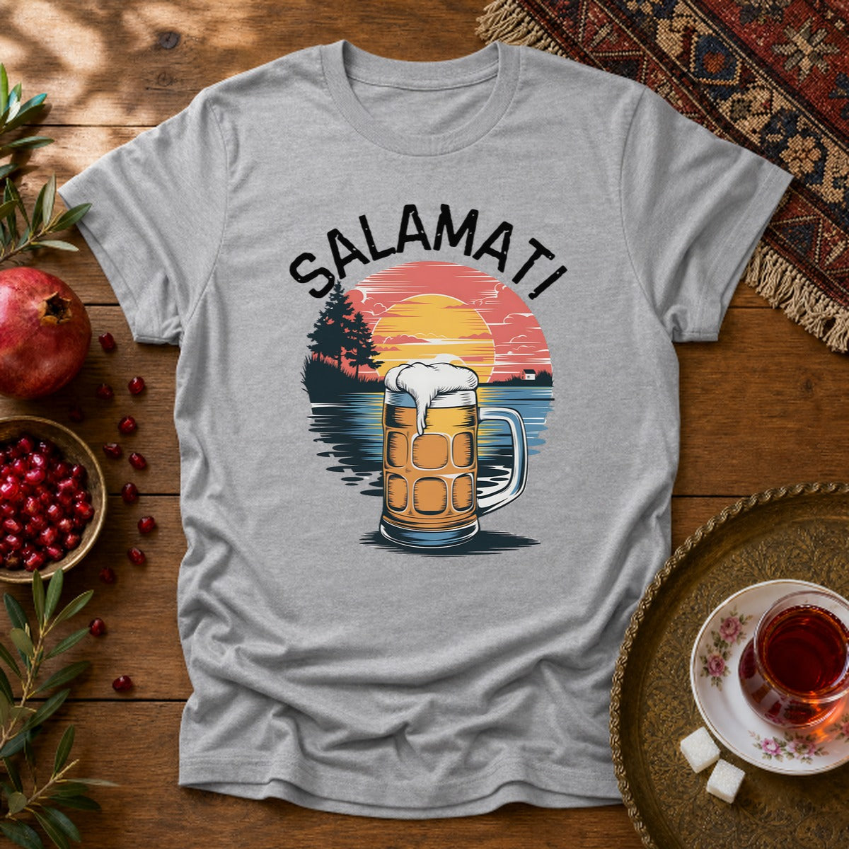 Salamati Unisex T-Shirt - Sport Grey