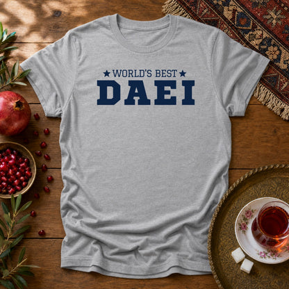 World's Best Daei Unisex T-Shirt - Sport Grey