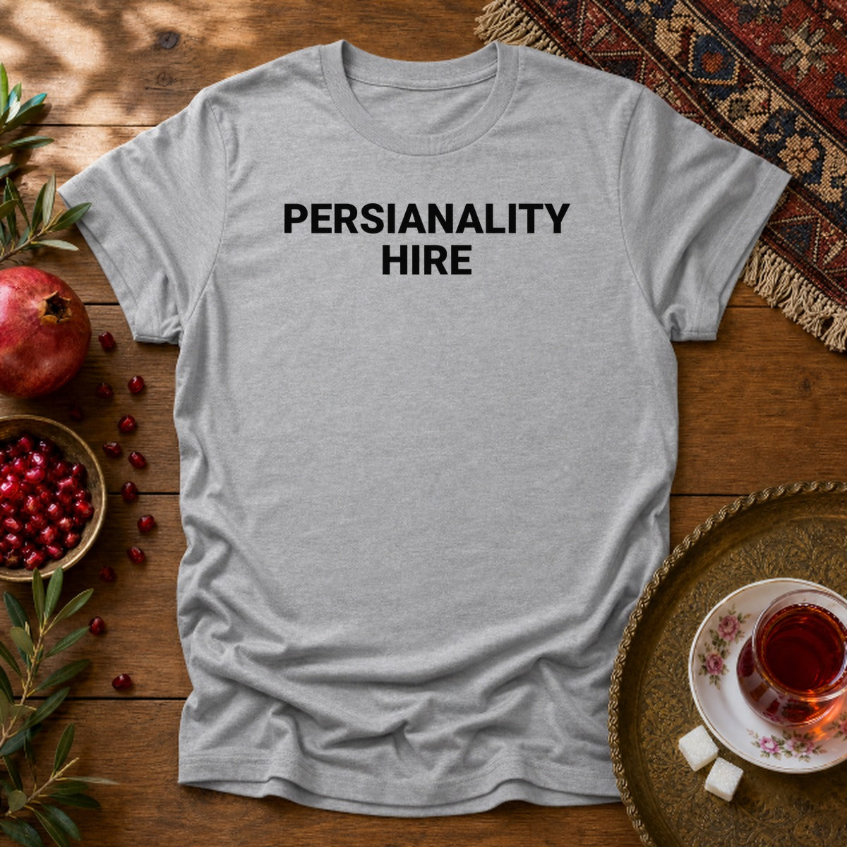 Persianality Hire Unisex T-Shirt - Sport Grey