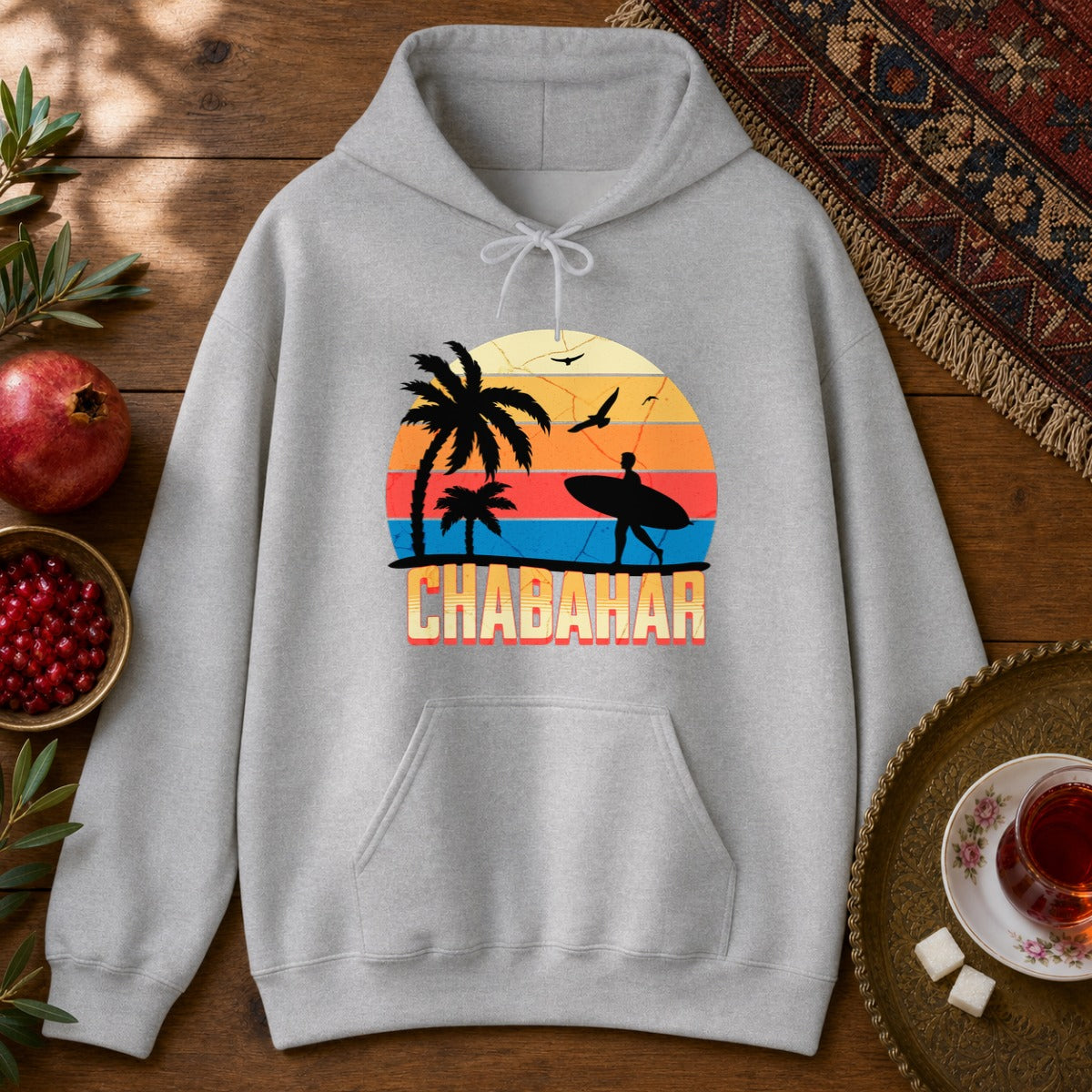 Chabahar Hoodie - Sport Grey