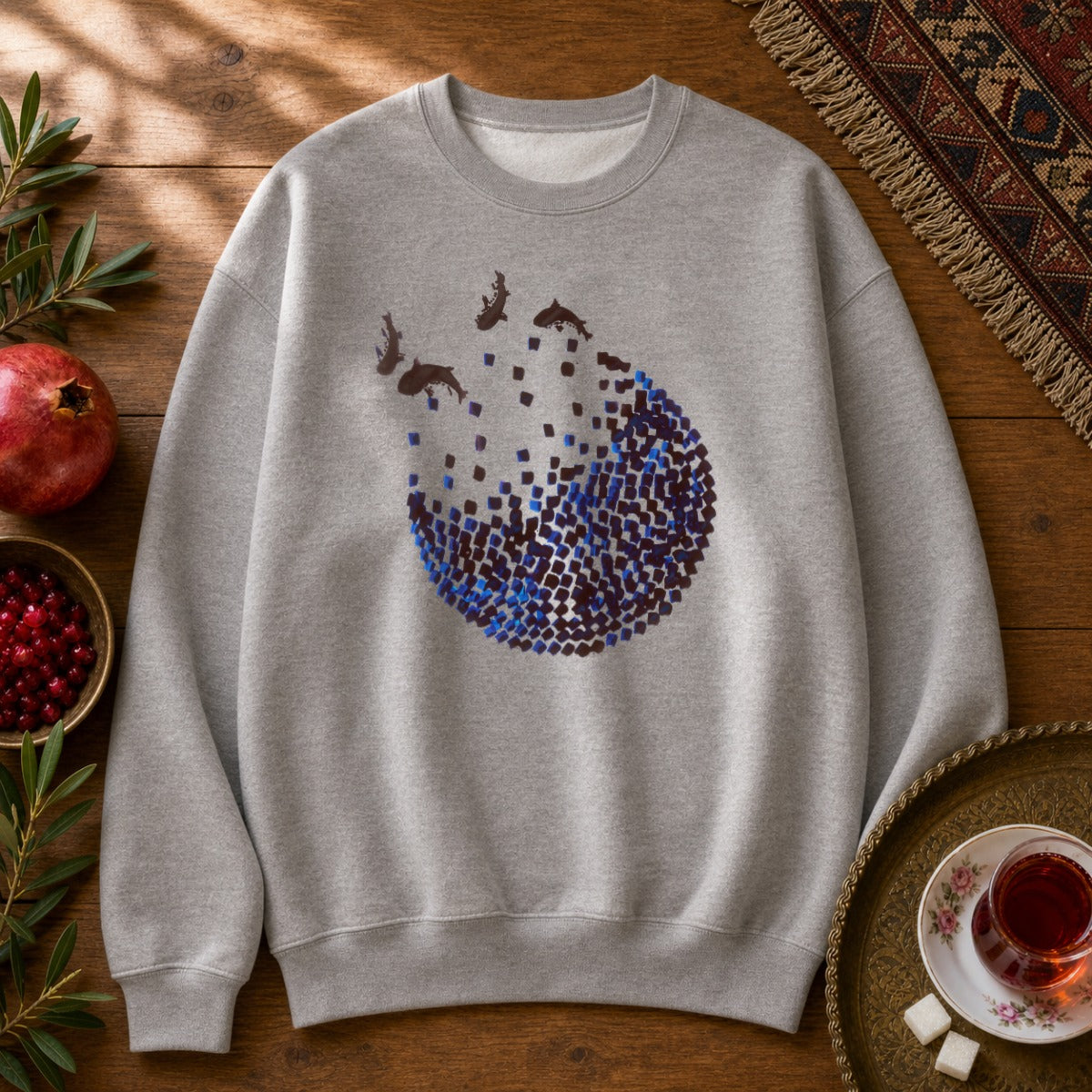 Mahi  Sweatshirt - Sport Grey