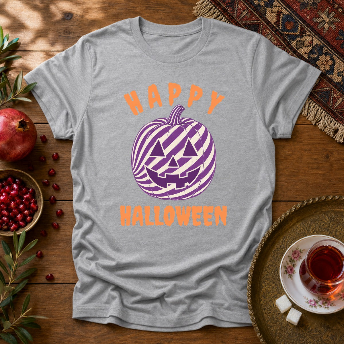 Happy Halloween - Toop Plastici Unisex T-Shirt - Sport Grey