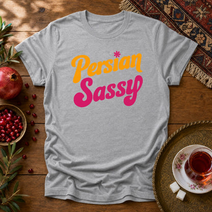 Persian and Sassy Unisex T-Shirt - Sport Grey