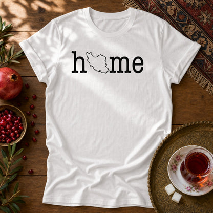 Iran Home Map Unisex T-Shirt - White