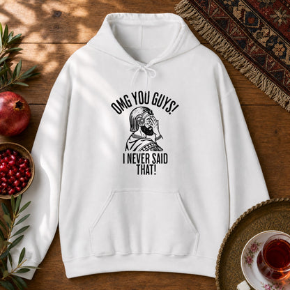 I Never Said That - Cyrus the Great Hoodie - White