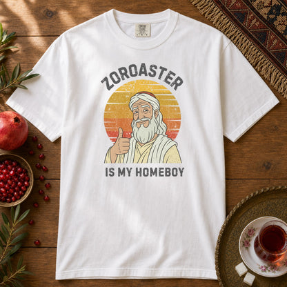 Zoroaster is my homeboy Premium Tee - White