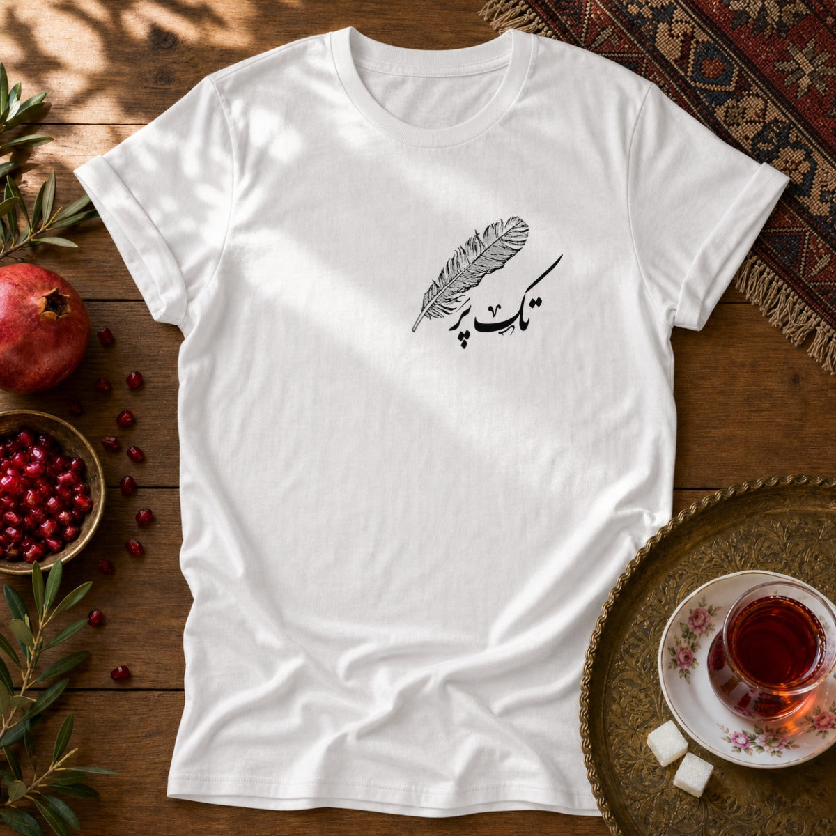 Tak-Par Unisex T-shirt - White