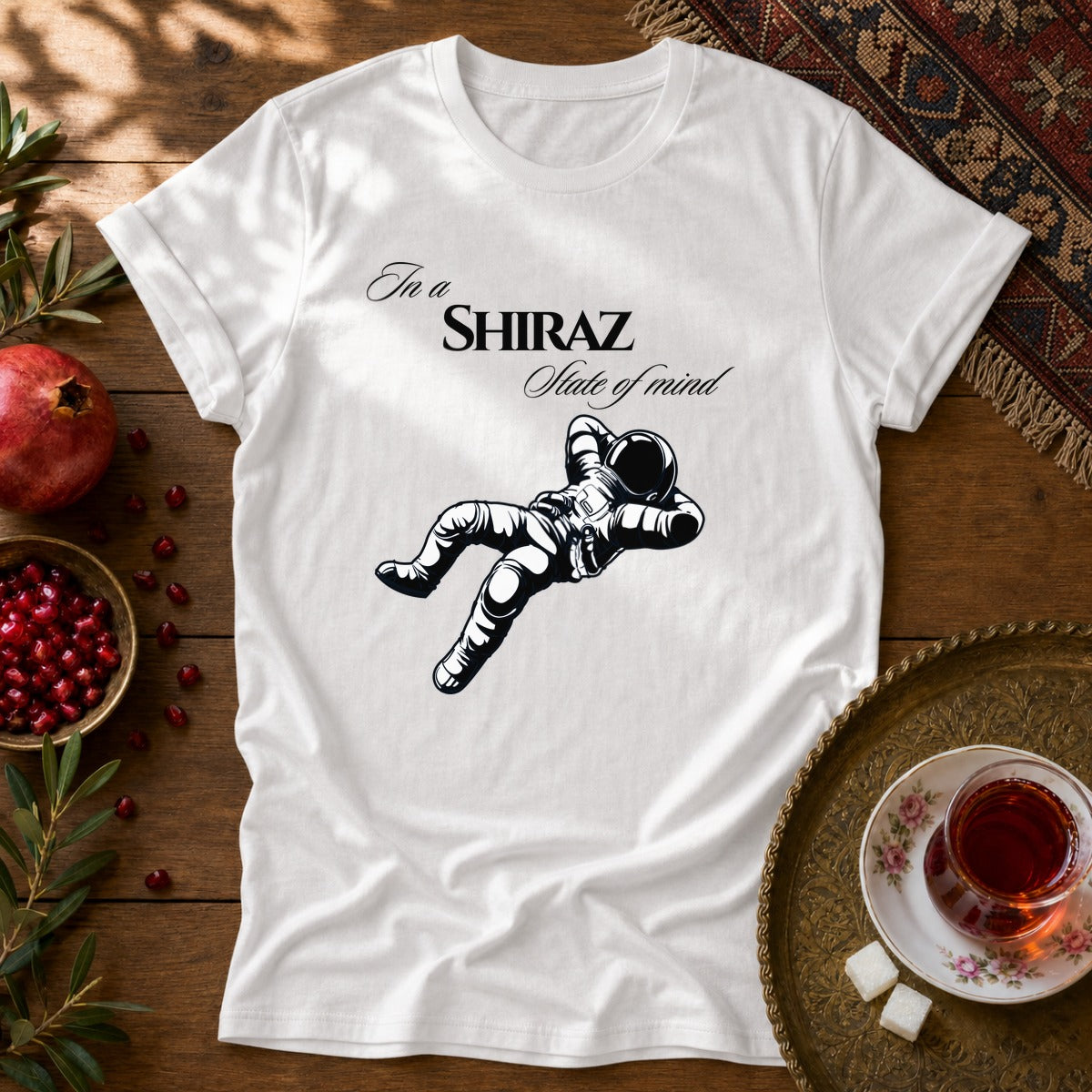 Shiraz State of Mind Unisex T-Shirt - White