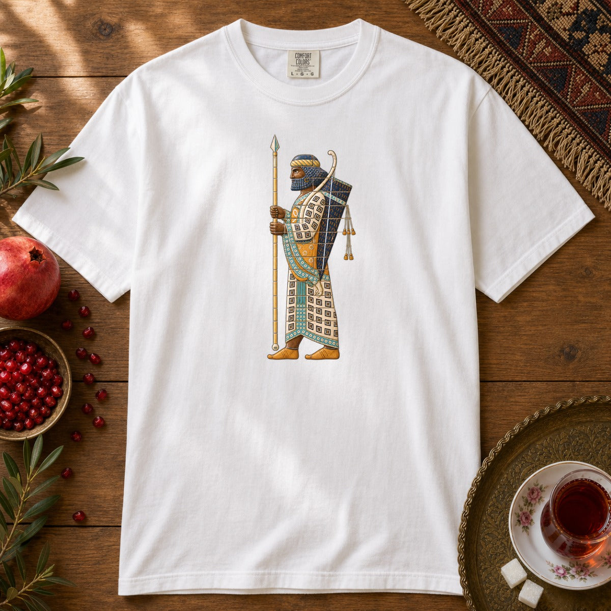 The Archer Premium Tee - White