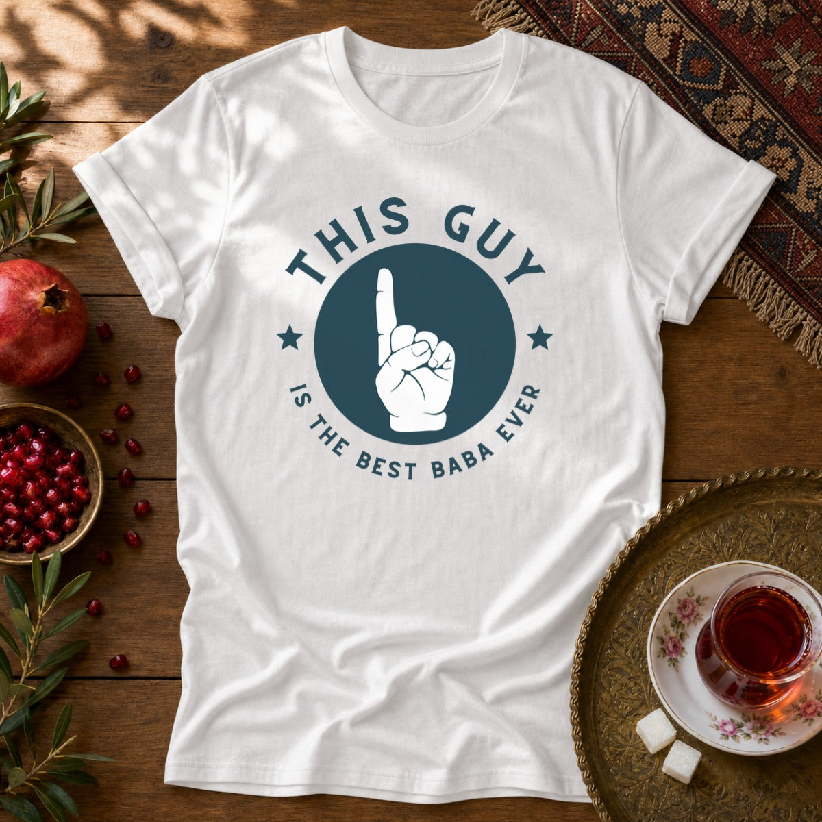 This guy is the best Baba Unisex T-Shirt - White