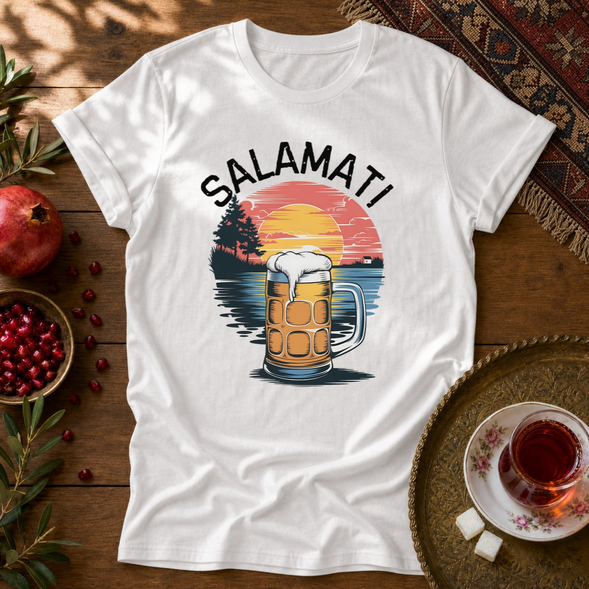 Salamati Unisex T-Shirt - White