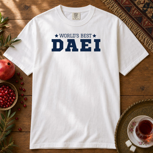 World's Best Daei Premium Tee - White