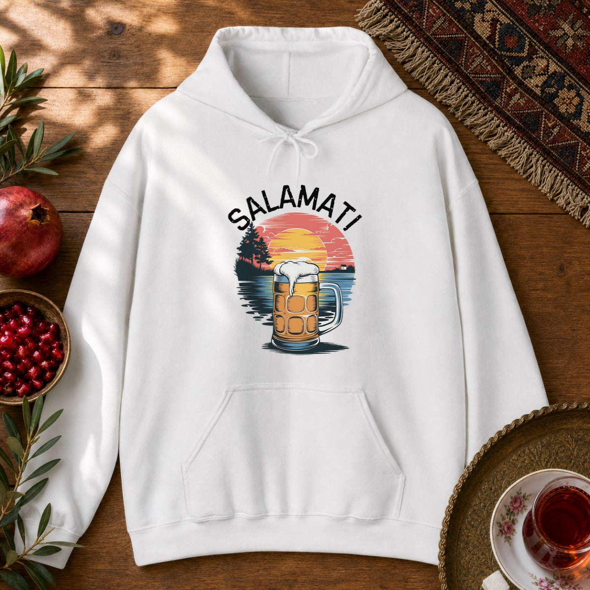 Salamati Hoodie - White