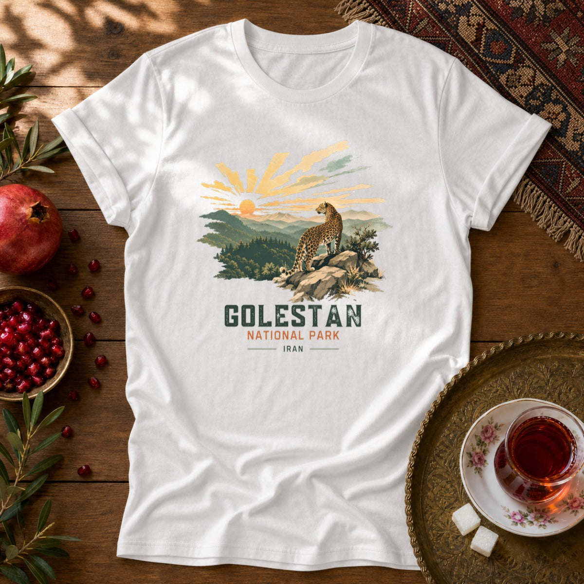 Golestan National Park 1 Unisex T-Shirt - White