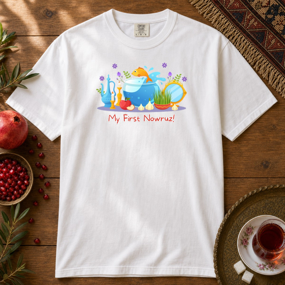 My First Nowruz Premium Tee - White
