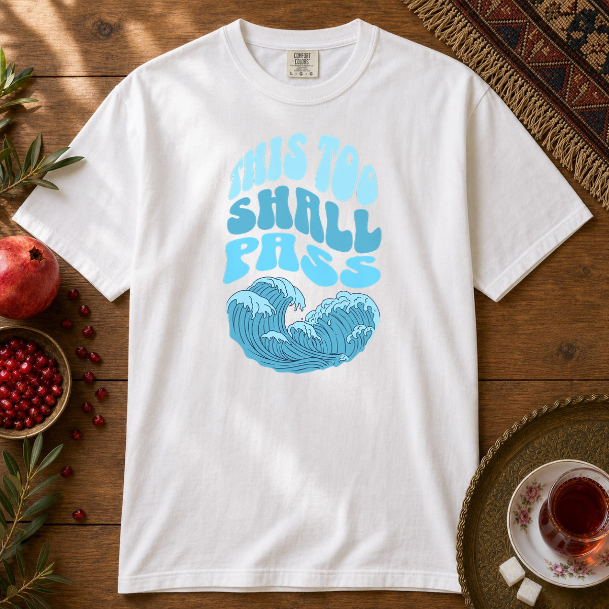 This too shall pass Premium Tee - White
