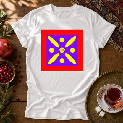 Derafshe Kaviani Unisex T-Shirt - White