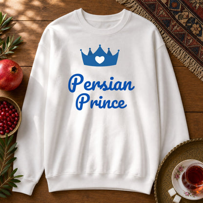 Persian Prince Sweatshirt - White