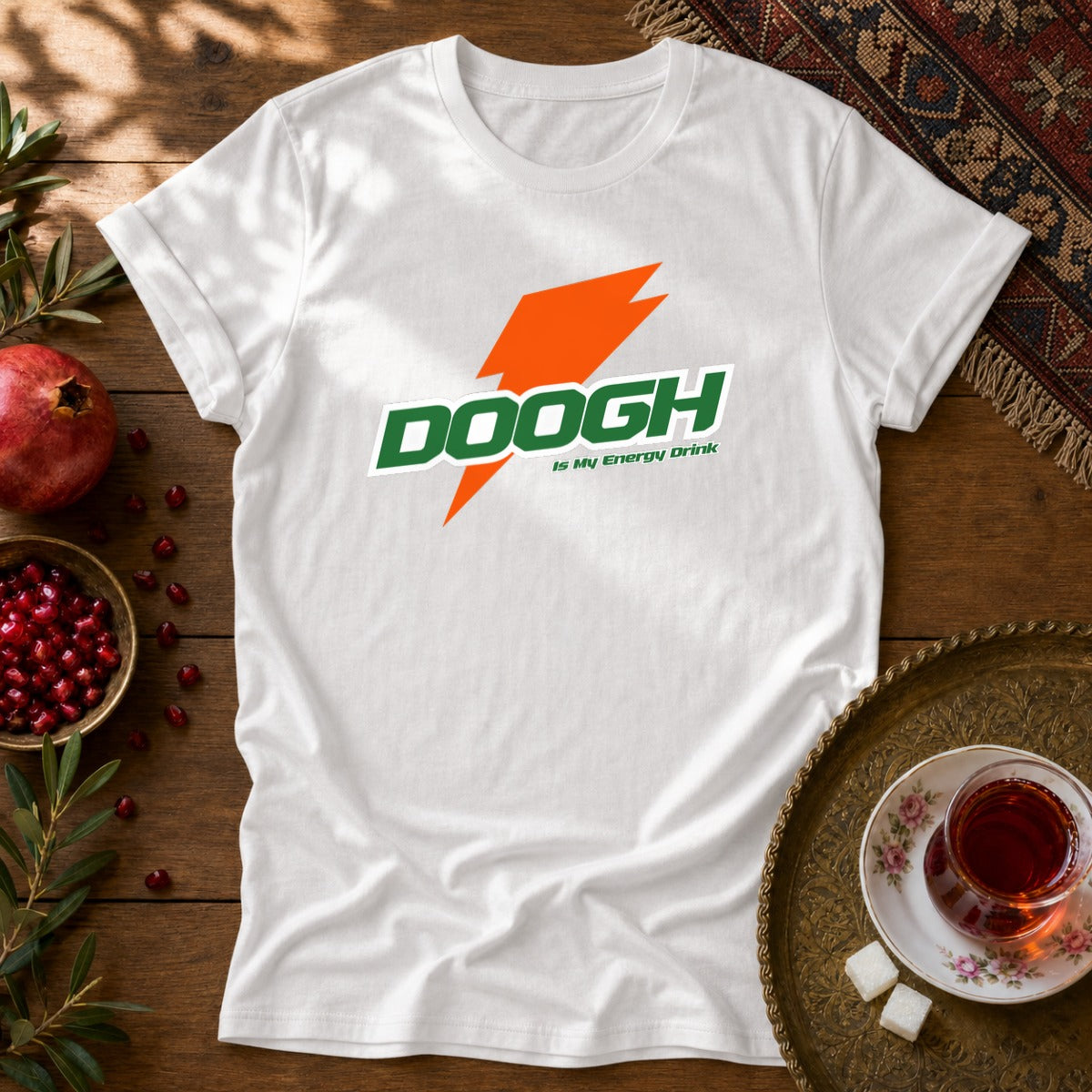 Doogh is My Energy Drink Unisex T-Shirt - White